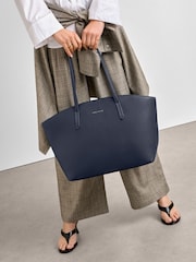 Katie Loxton Blue Harlyn Work Tote Bag - Image 2 of 6