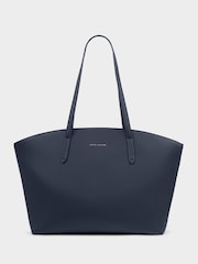 Katie Loxton Blue Harlyn Work Tote Bag - Image 3 of 6