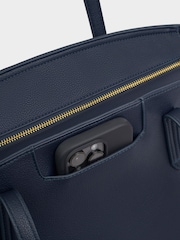 Katie Loxton Blue Harlyn Work Tote Bag - Image 5 of 6