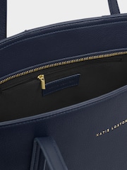 Katie Loxton Blue Harlyn Work Tote Bag - Image 6 of 6