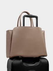 ブラウン - Katie Loxton Maddie ワーク トートバッグ - 画像 3 / 6