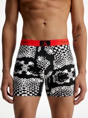 Calvin Klein Red CK-96 Trunks 3 Pack - Image 4 of 7