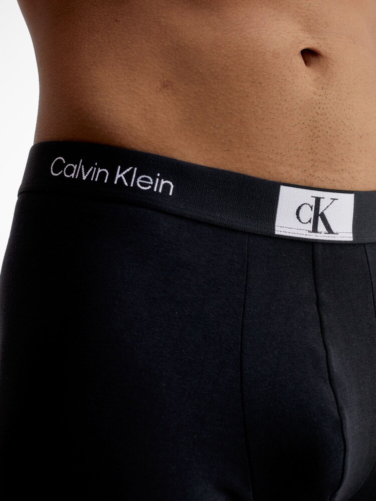 Calvin Klein Red CK-96 Trunks 3 Pack - Image 7 of 7