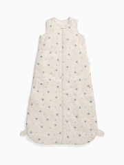 MORI Cream Space Print Supersoft Front Opening Sleeping Bag 1.5 TOG - Image 5 of 6