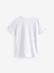 White Moto Cross Short Sleeve Graphic T-Shirt (3-16yrs) - Image 2 of 3