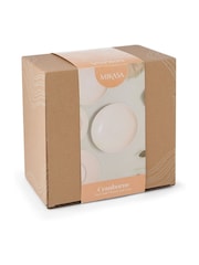 Mikasa Set of 4 White Cranborne Stoneware Pasta Bowl - Image 6 of 6