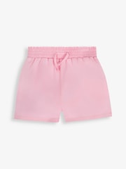 JoJo Maman Bébé Lemon Ditsy 2-Pack Ditsy Print & Pink Pretty Shorts - Image 3 of 5