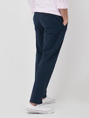 Blue Dark Relaxed Fit Stretch Chinos Trousers - Image 2 of 4