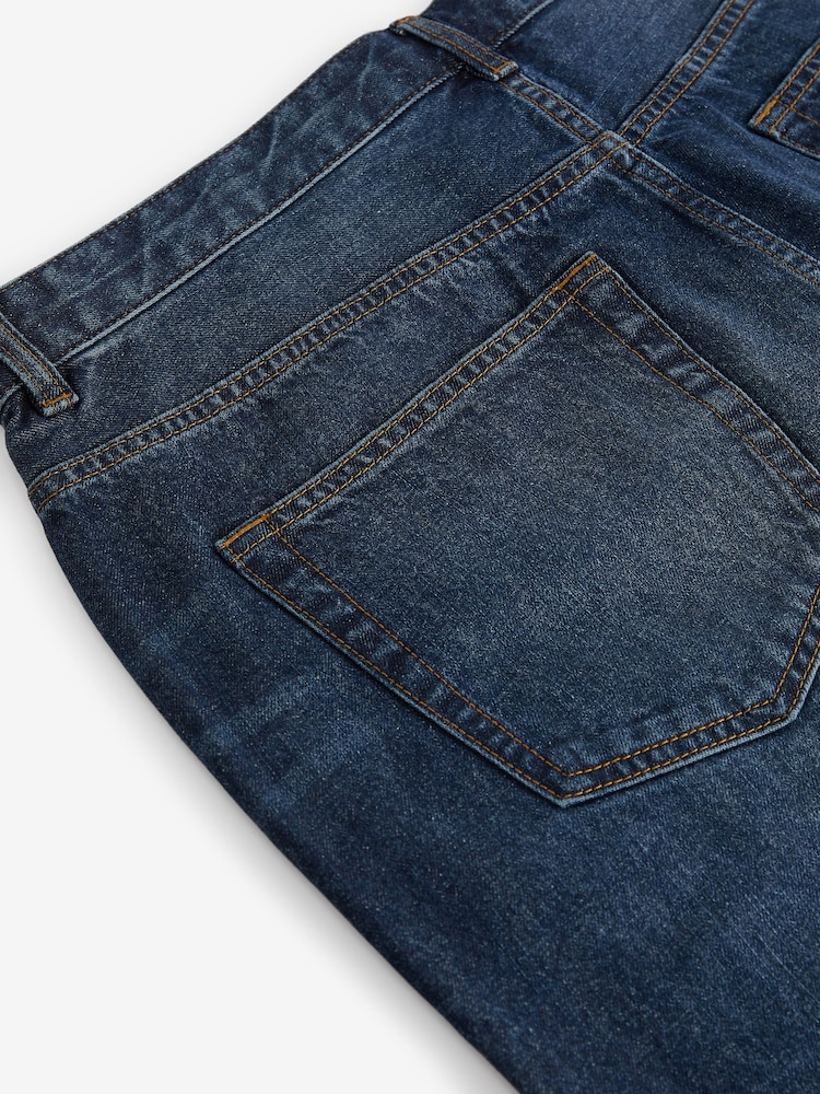 Bleu moyen - Coupe ample - Jean authentique 100% coton - Image 10 of 12