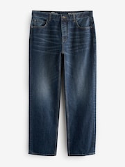 Bleu moyen - Coupe ample - Jean authentique 100% coton - Image 8 de 12
