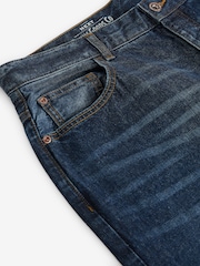 Bleu moyen - Coupe ample - Jean authentique 100% coton - Image 9 de 12