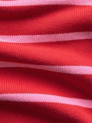 Gap Red & Pink Stripe Oversized Rolled Neck Jumper (4-13yrs) - Image 5 of 5