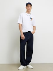 River Island White Regular Fit Padel T-Shirt - Image 2 of 4