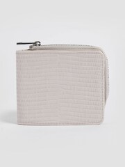 Bone White Mini Foldout Cardholder Purse - Image 1 of 4