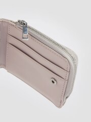 Bone White Mini Foldout Cardholder Purse - Image 4 of 4