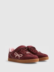River Island Red Bow Strap Trainers - Image 2 of 5