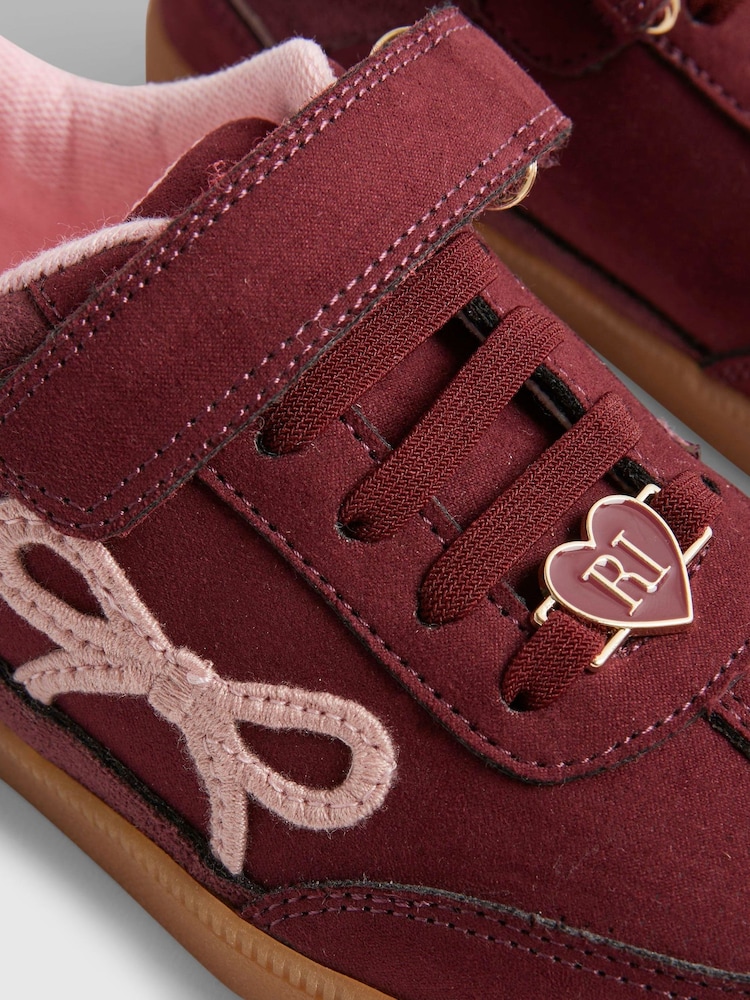 River Island Red Bow Strap Trainers - Image 5 of 5