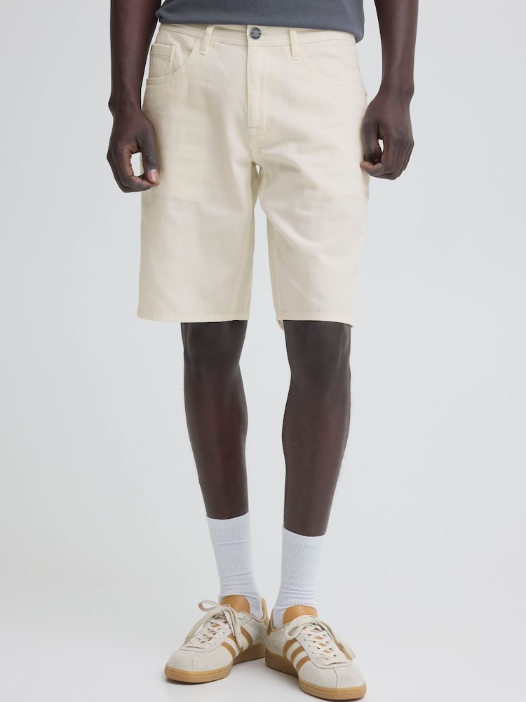 Blend White Modern Tailored Chino Shorts - Image 1 of 5