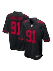 Fanatics San Francisco 49ERS Game Alternate Black Jersey Youth - Image 1 of 3