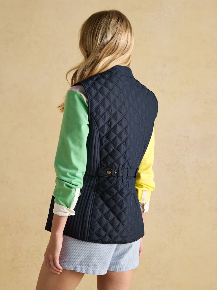 Azul marino - Chaleco impermeable con diseño guateado de rombos Minx de Joules - Imagen 2 de 10 Azul marino - Chaleco impermeable con diseño guateado de rombos Minx de Joules - Imagen 2 de 10