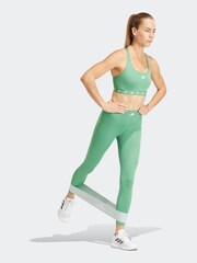 adidas Green Techfit 7/8 Leggings - Image 4 of 7
