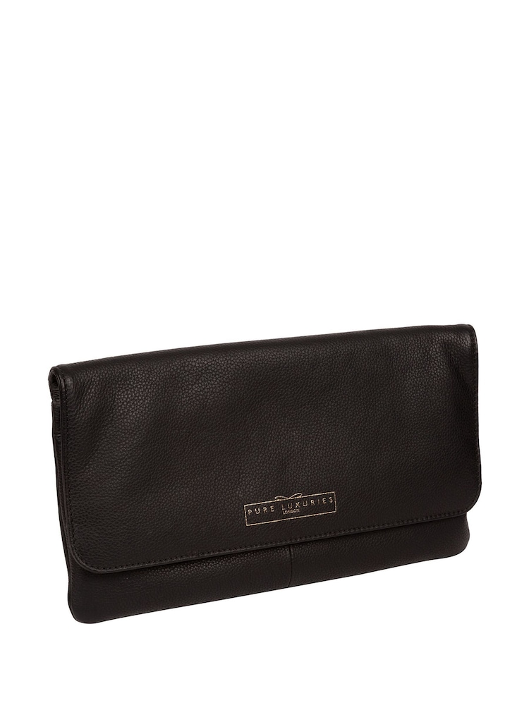 Pure Luxuries London Golders Leather Clutch Bag - Image 3 of 5