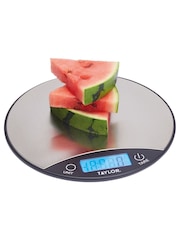 Silver 5Kg Glass Dual Kitchen Digital Scales - Image 1 of 2