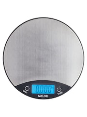 Silver 5Kg Glass Dual Kitchen Digital Scales - Image 2 of 2