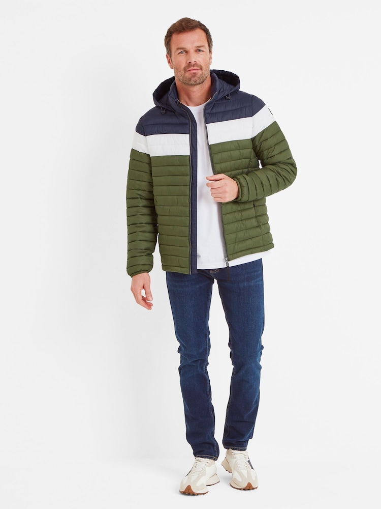 Tog 24 Green Bowburn Padded Coat Jacket - Image 3 of 7