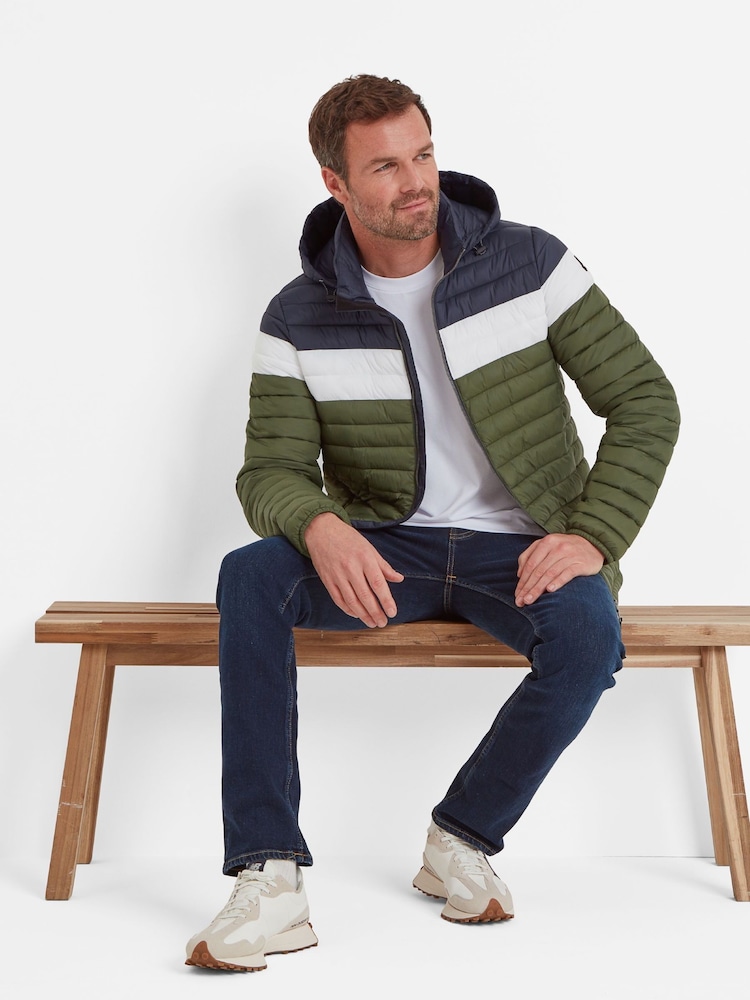 Tog 24 Green Bowburn Padded Coat Jacket - Image 4 of 7