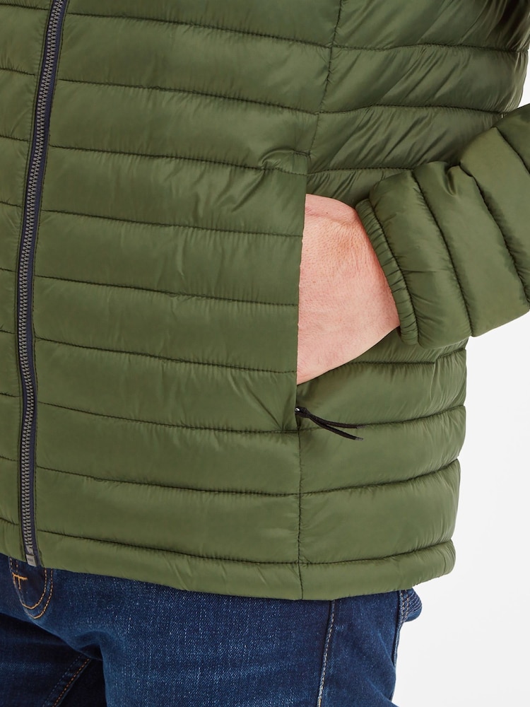 Tog 24 Green Bowburn Padded Coat Jacket - Image 6 of 7
