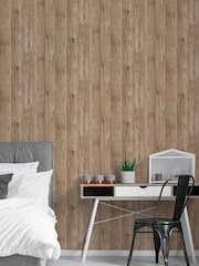 Urban Walls Natural Lumber Wood Wallpaper - Image 3 of 4