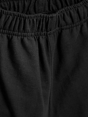 Black 100% Cotton Jersey School Shorts (3-16yrs) - Image 8 of 8