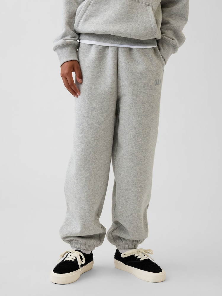 Gap Grey Vintage Soft Relaxed Logo Joggers (4-13yrs) - Image 1 of 5 Gap Grey Vintage Soft Relaxed Logo Joggers (4-13yrs) - Image 1 of 5