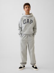 Gap Grey Vintage Soft Relaxed Logo Joggers (4-13yrs) - Image 3 of 5
