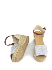Radley London Silver Glasshouse Walk Heirloom Embossed Midi Wedge - Image 3 of 3