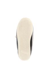 Pavers Grey Ladies Touch Fasten Full Slippers With Permalose Sole - Image 5 of 5