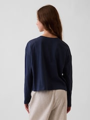 Gap Navy Dance Long Sleeve Graphic T-Shirt (4-13yrs) - Image 2 of 4
