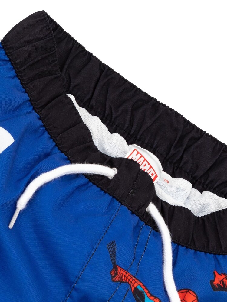 Vanilla Underground Blue Marvel Spiderman, Captain America and Hulk Swim Shorts - Image 6 of 6