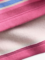 Rosa gestreift - Gap weit geschnittenes Oversized-Polo-Sweatshirt (4–13Jahre) - Bild 5 von 5