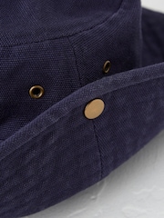 FatFace Blue Cricket Hat - Image 2 of 4