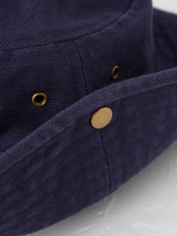 FatFace Blue Cricket Hat - Image 2 of 4