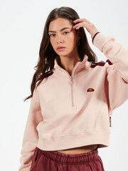 Ellesse Pink Innocenzo Crop Sweatshirt - Image 3 of 4