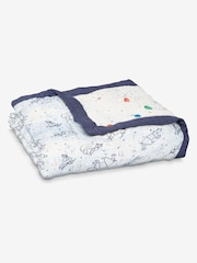 aden + anais White Dream Silky Soft Muslin Stargaze Blanket - Image 2 of 3