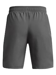 Under Armour Grey Woven Wordmark Shorts - Image 6 of 6
