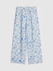 River Island 산토리니 와이드 레그 팬츠 - 4의 이미지 2