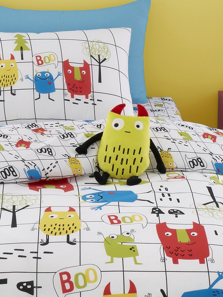 Cosatto White Kids Monster Mob Cushion - Image 1 of 1