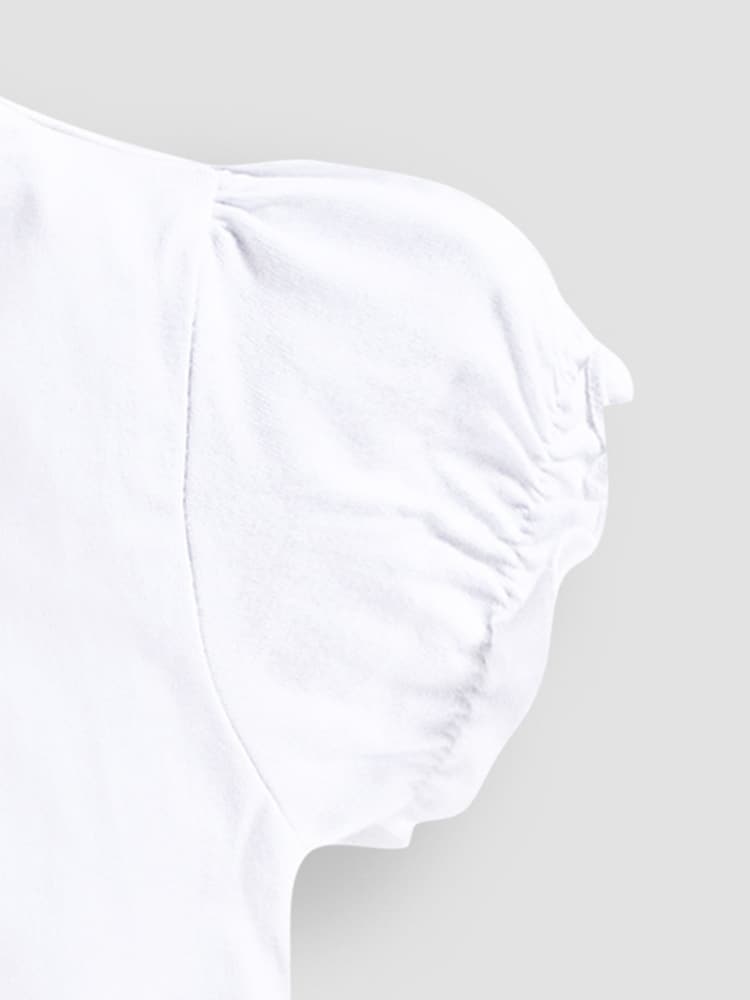 Blanco - Camiseta bonita de JoJo Maman Bébé - Imagen 6 de 6 Blanco - Camiseta bonita de JoJo Maman Bébé - Imagen 6 de 6