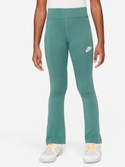 Nike Green Favorites Flare Swoosh Leggings - Image 1 of 5