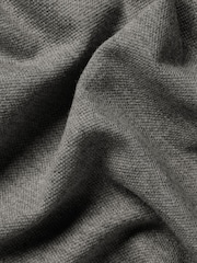 Charles Tyrwhitt Grey Marl Short Sleeve Cotton Tyrwhitt Pique Polo Shirt - Image 5 of 5